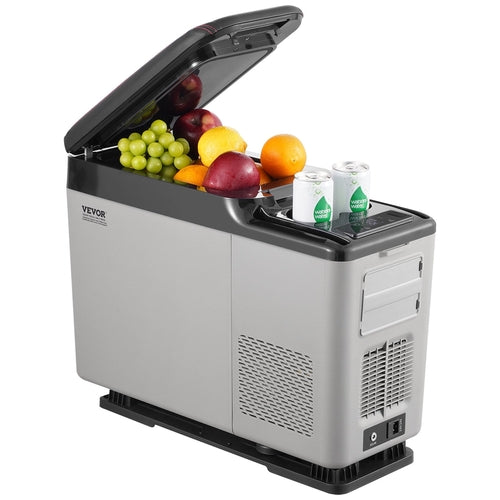 Portable Car Refrigerator Freezer Compressor 15 L Single Zone For Car