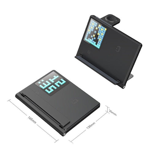 Trendy Portable 5-in-1 Pixel Animation Foldable Stand Pad